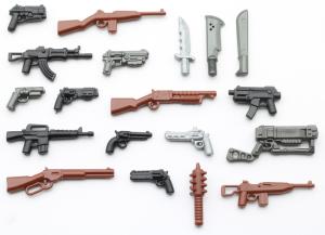 BrickArms Apocalypse Waffenset